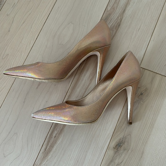 GIAMBA holographic pink pumps - size 8 - Picture 8 of 8